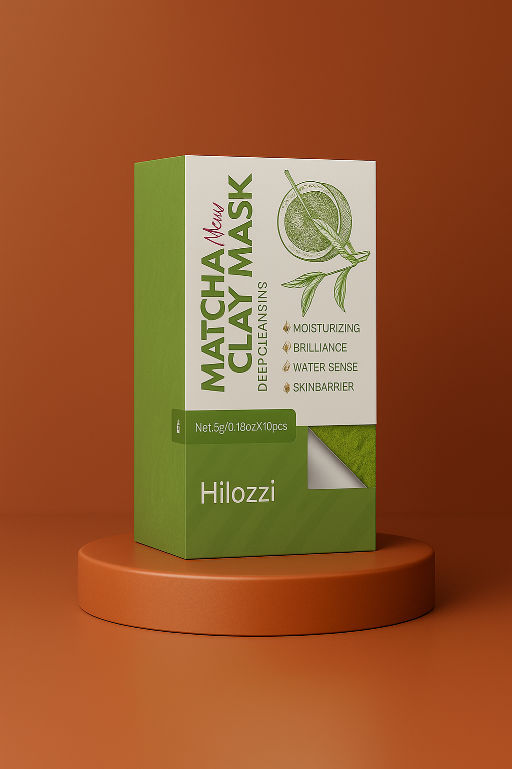 Masque nettoyant au matcha