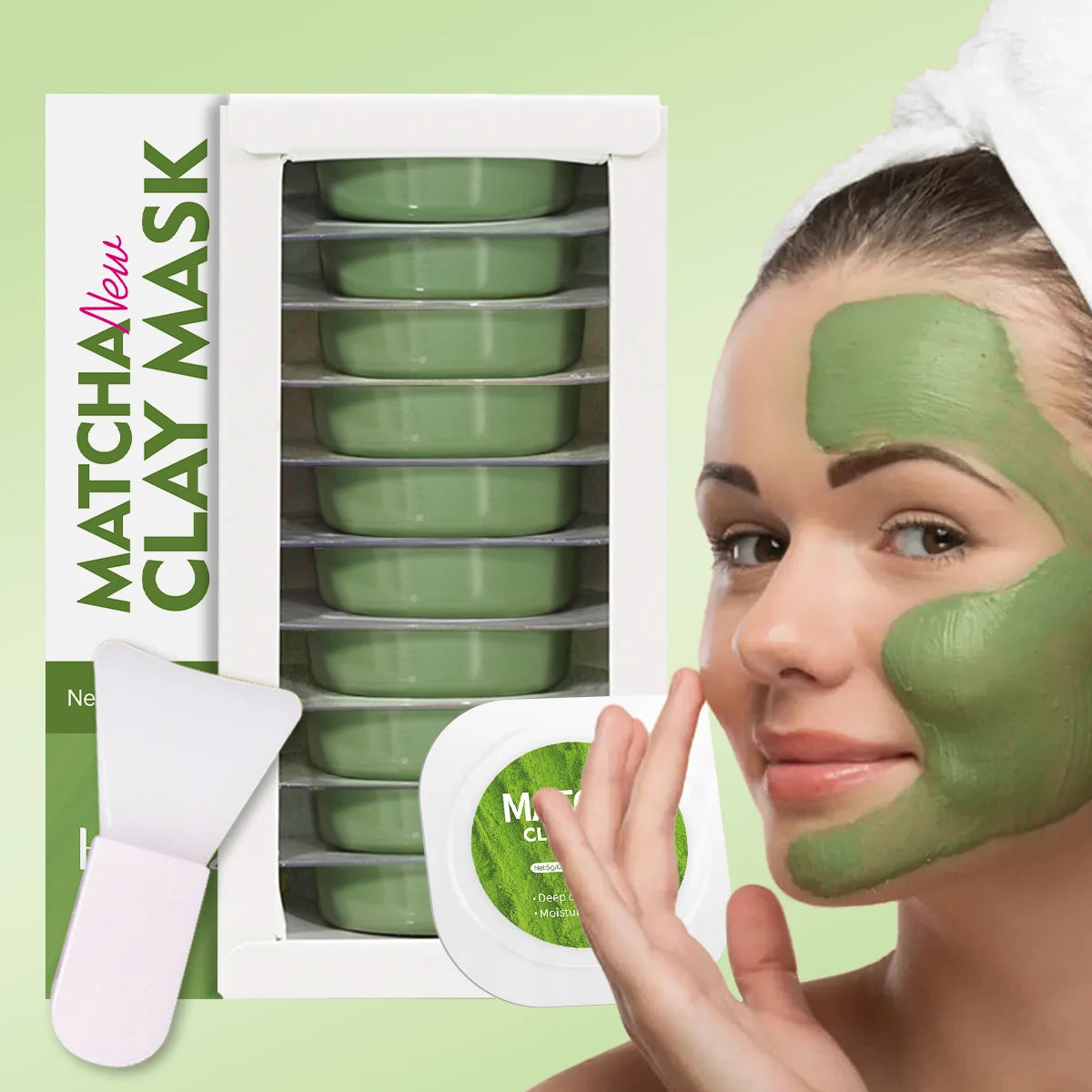 Masque nettoyant au matcha